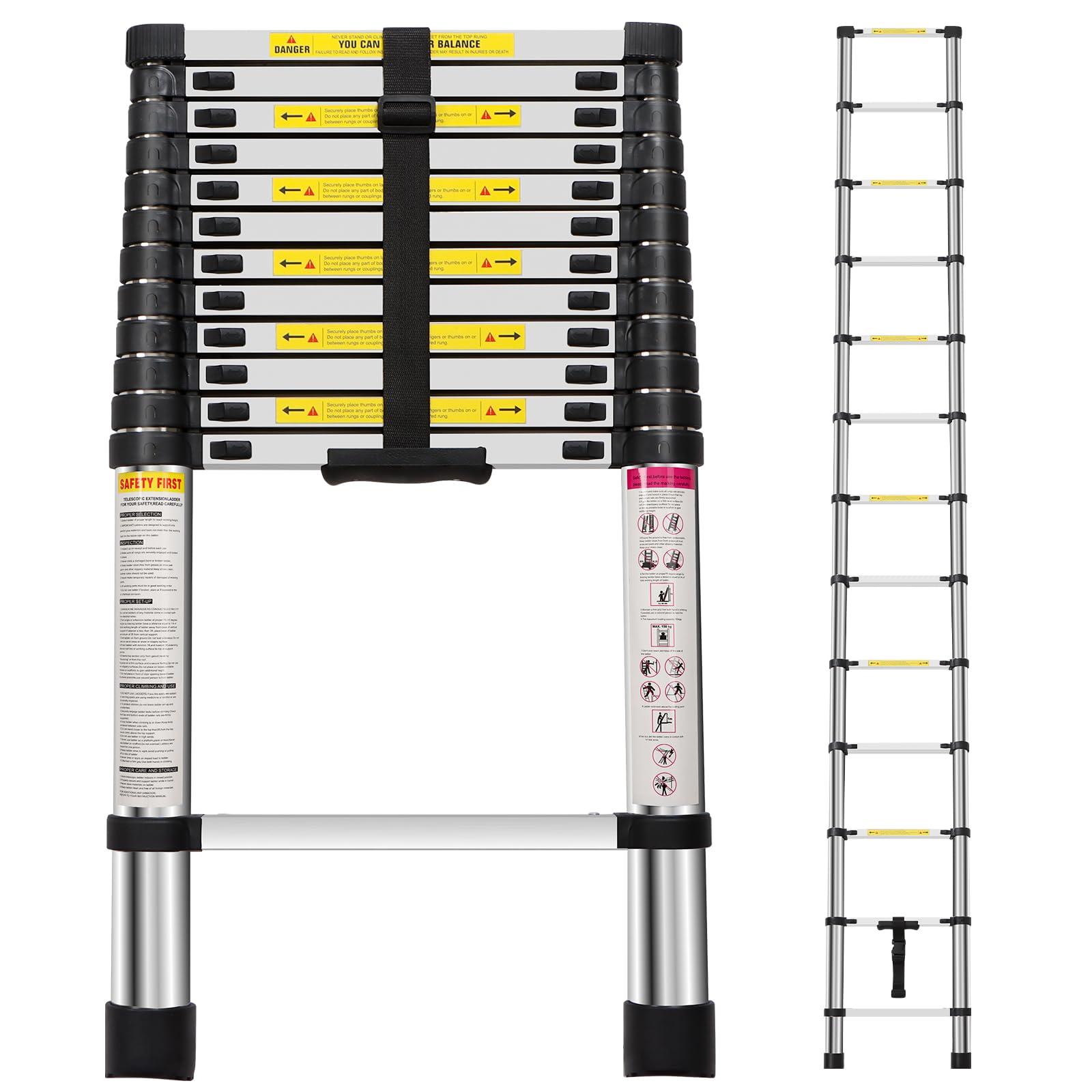 Panana Stainless Steel 3.8M Ladder