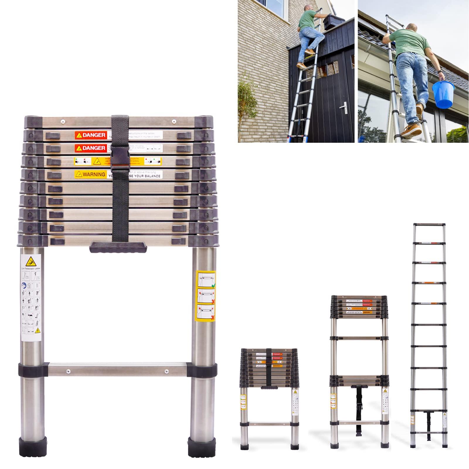 DICN 3.2M Stainless Steel Ladder